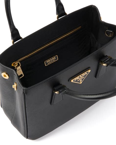 prada portafoglio|Black Saffiano Leather Tote Bag .